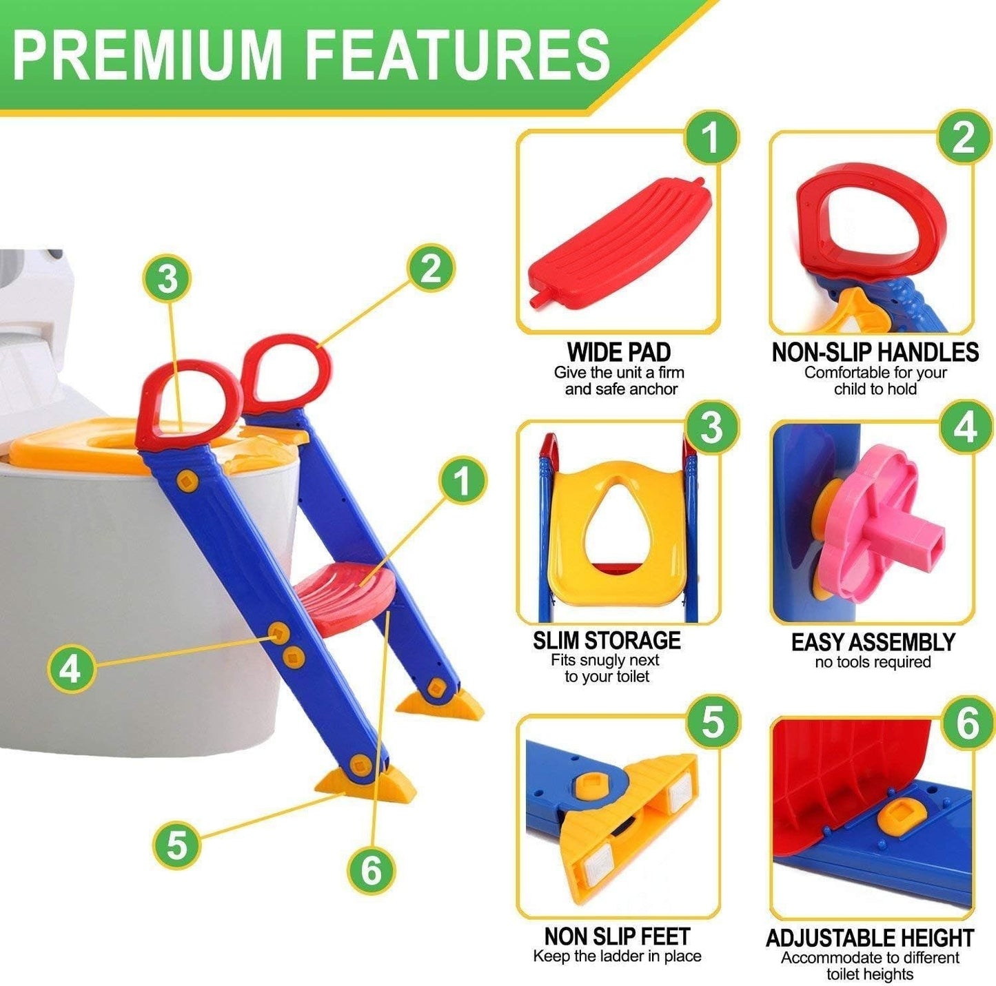 Baby Toilet Ladder